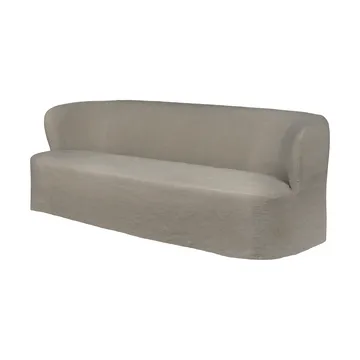 Stay Slipcover sofa - Linen 0024, 220x95 cm, 3-miejscowa - GUBI