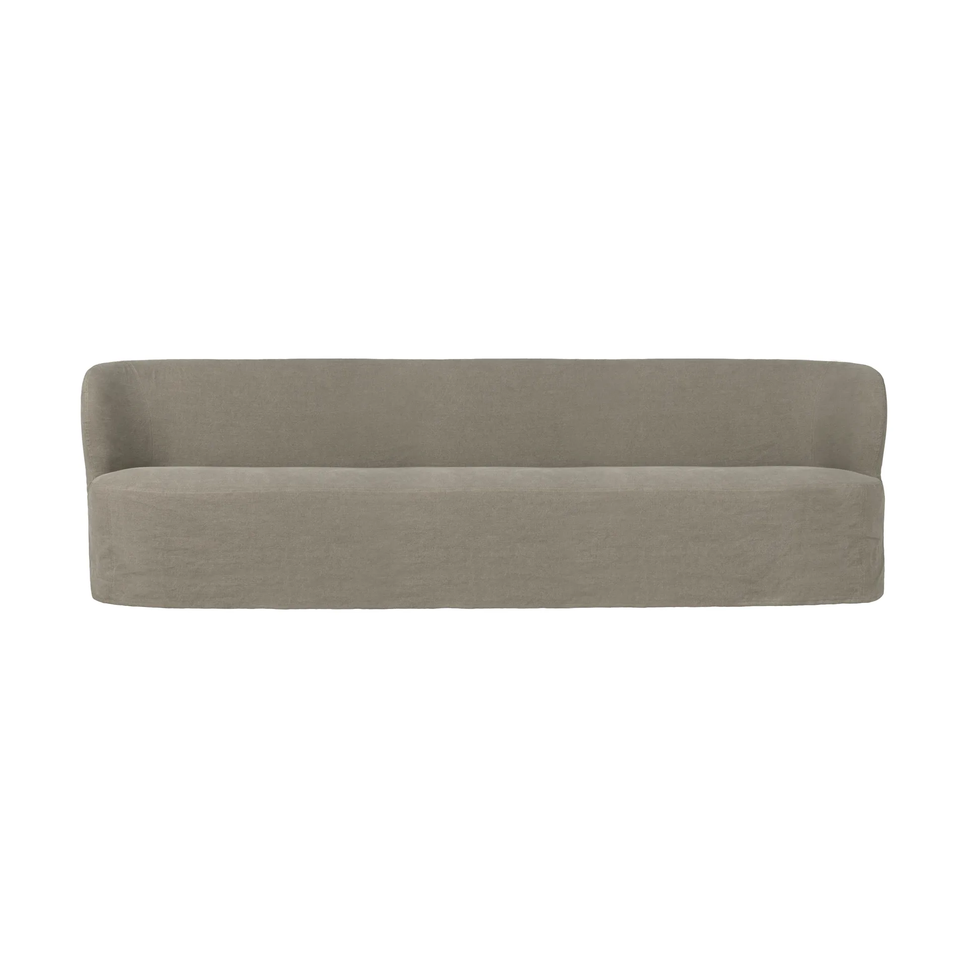 Stay Slipcover sofa, Linen 0024, 260x70 cm, 4-osobowa GUBI