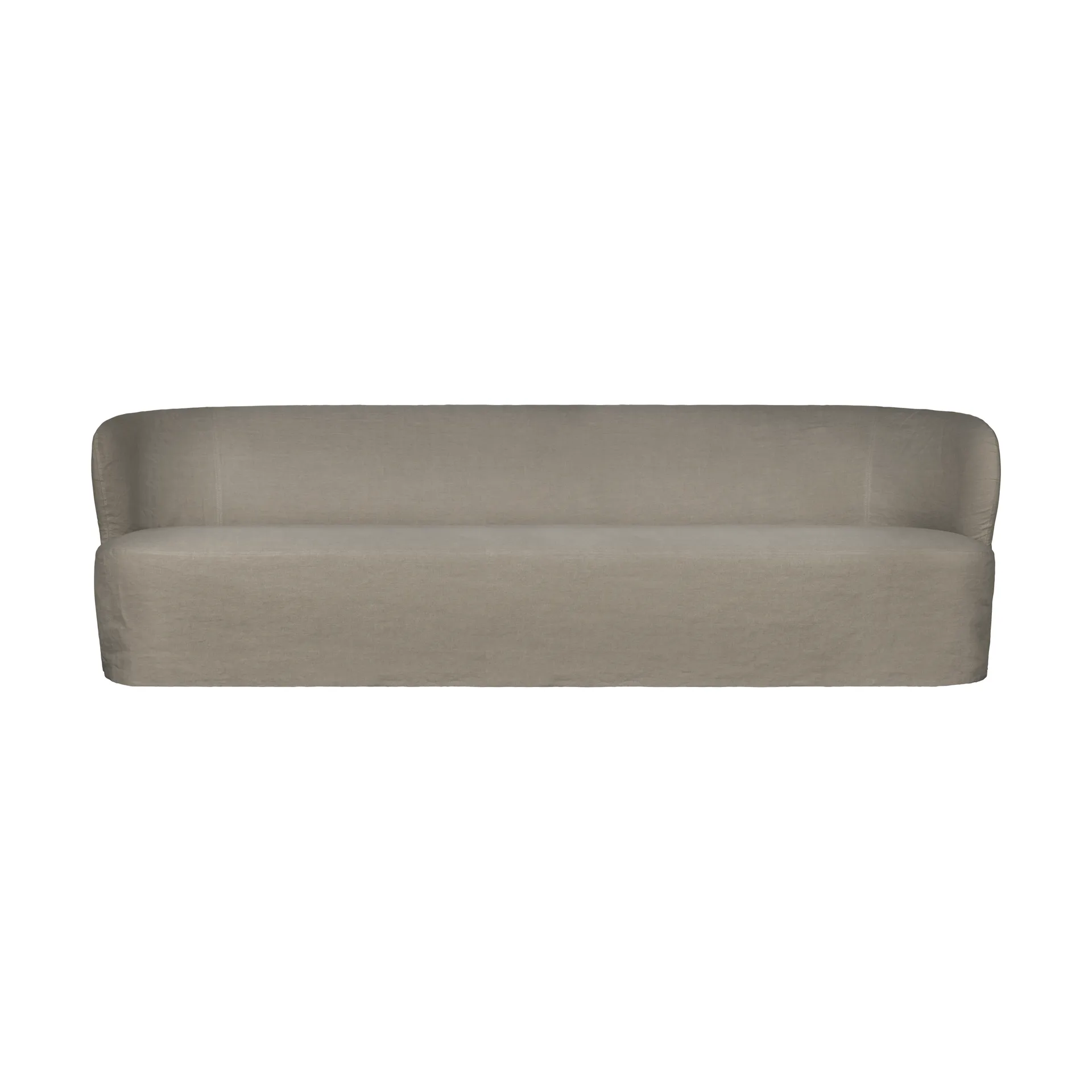Stay Slipcover sofa, Linen 0024, 260x95 cm, 4-osobowa GUBI