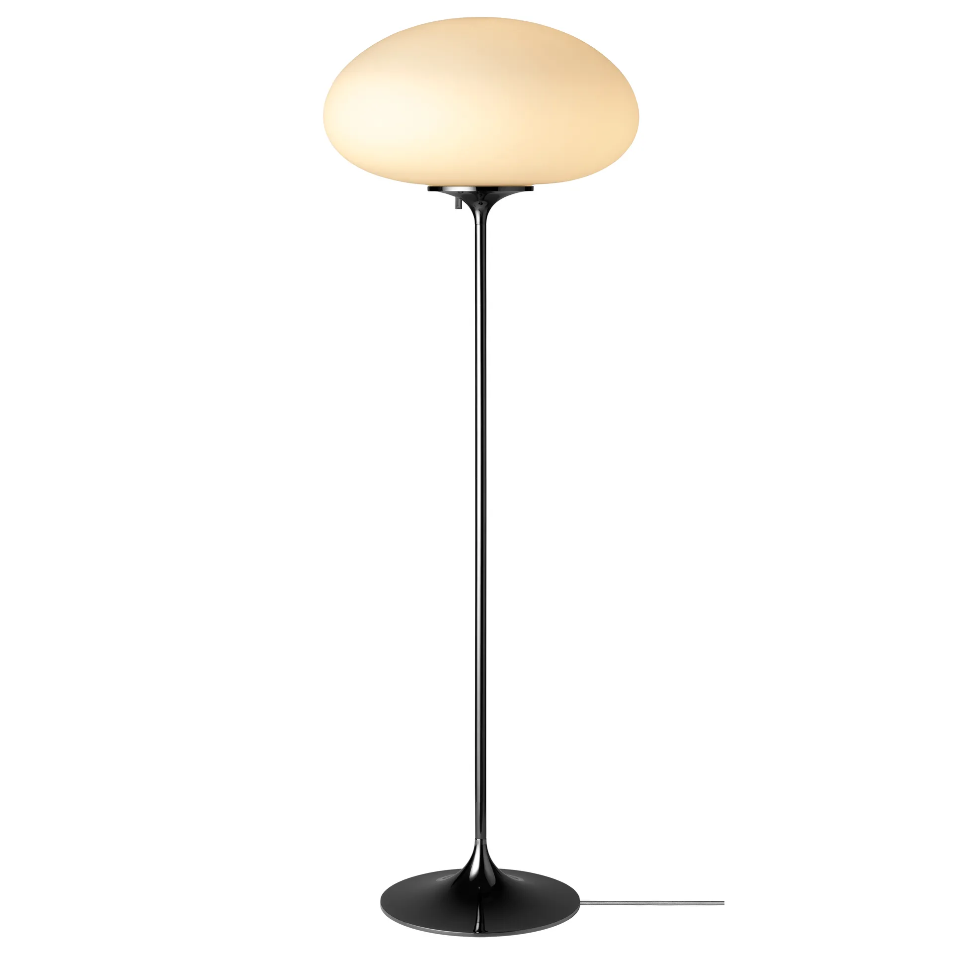 Stemlite lampa podłogowa 110 cm, Black Chrome GUBI