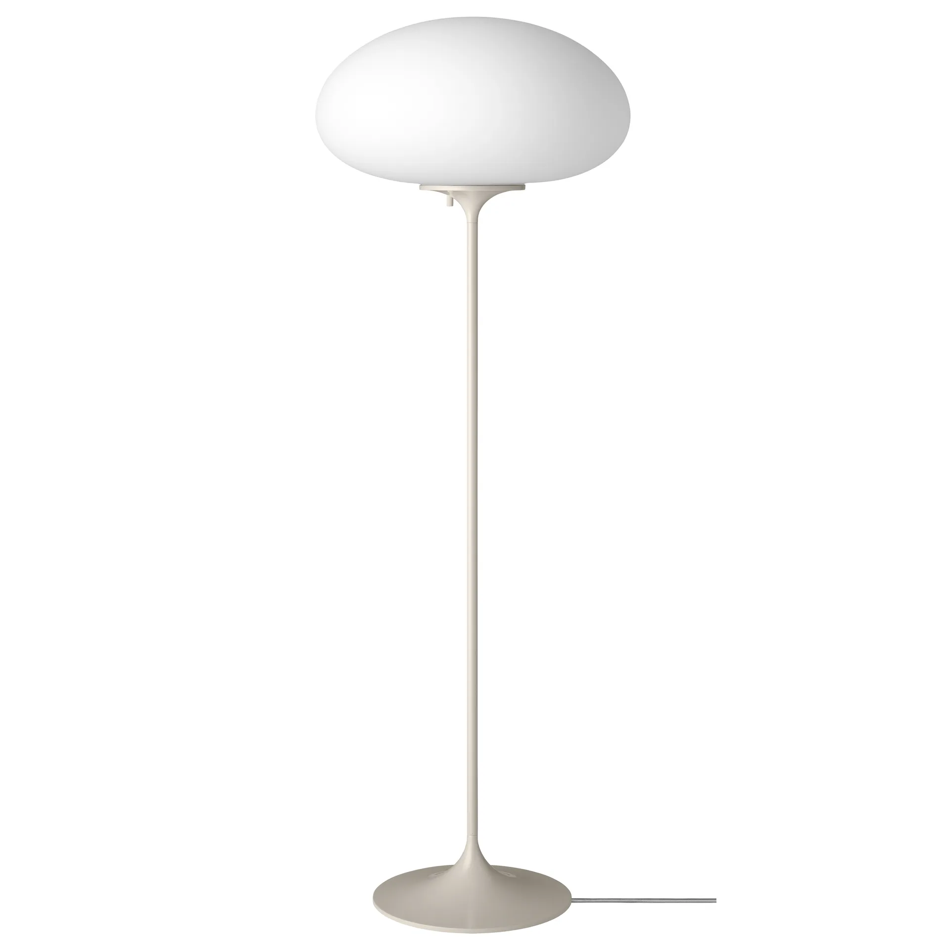 Stemlite lampa podłogowa 110 cm, Pebble Grey GUBI