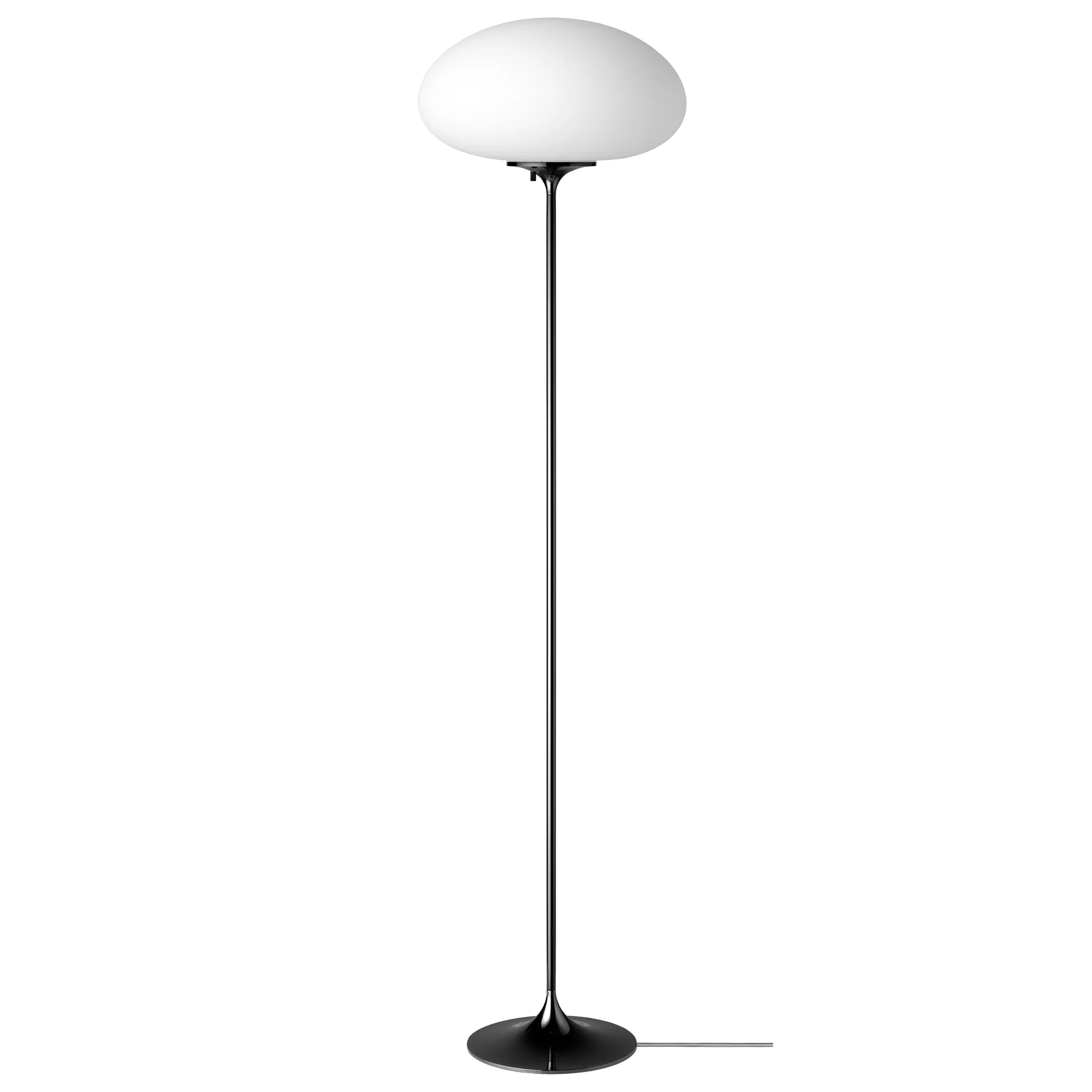 Stemlite lampa podłogowa 150 cm, Black Chrome GUBI