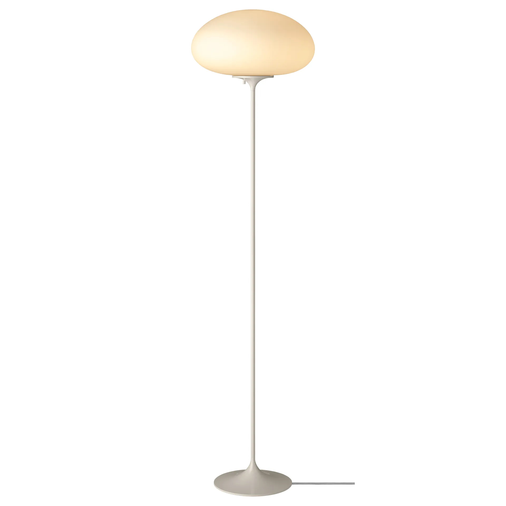 Stemlite lampa podłogowa 150 cm, Pebble Grey GUBI