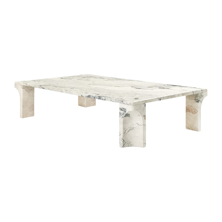 Stolik kawowy Doric 80x140 cm, Electric grey GUBI