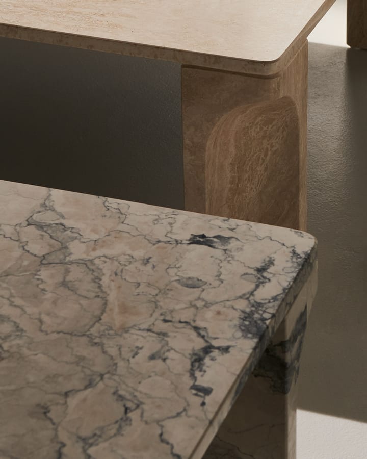 Stolik kawowy Doric 80x140 cm, Electric grey GUBI