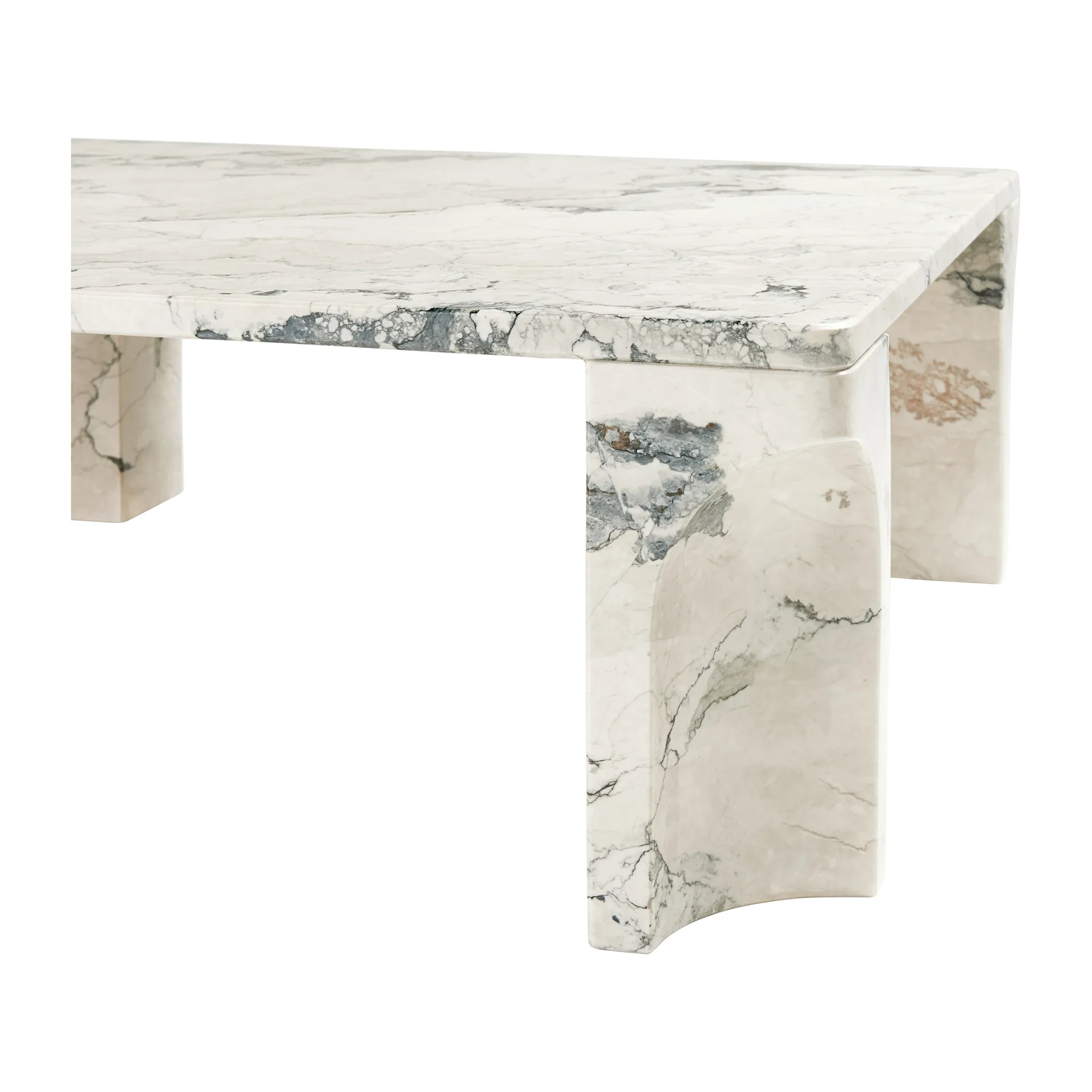 Stolik kawowy Doric 80x80 cm, Electric grey GUBI