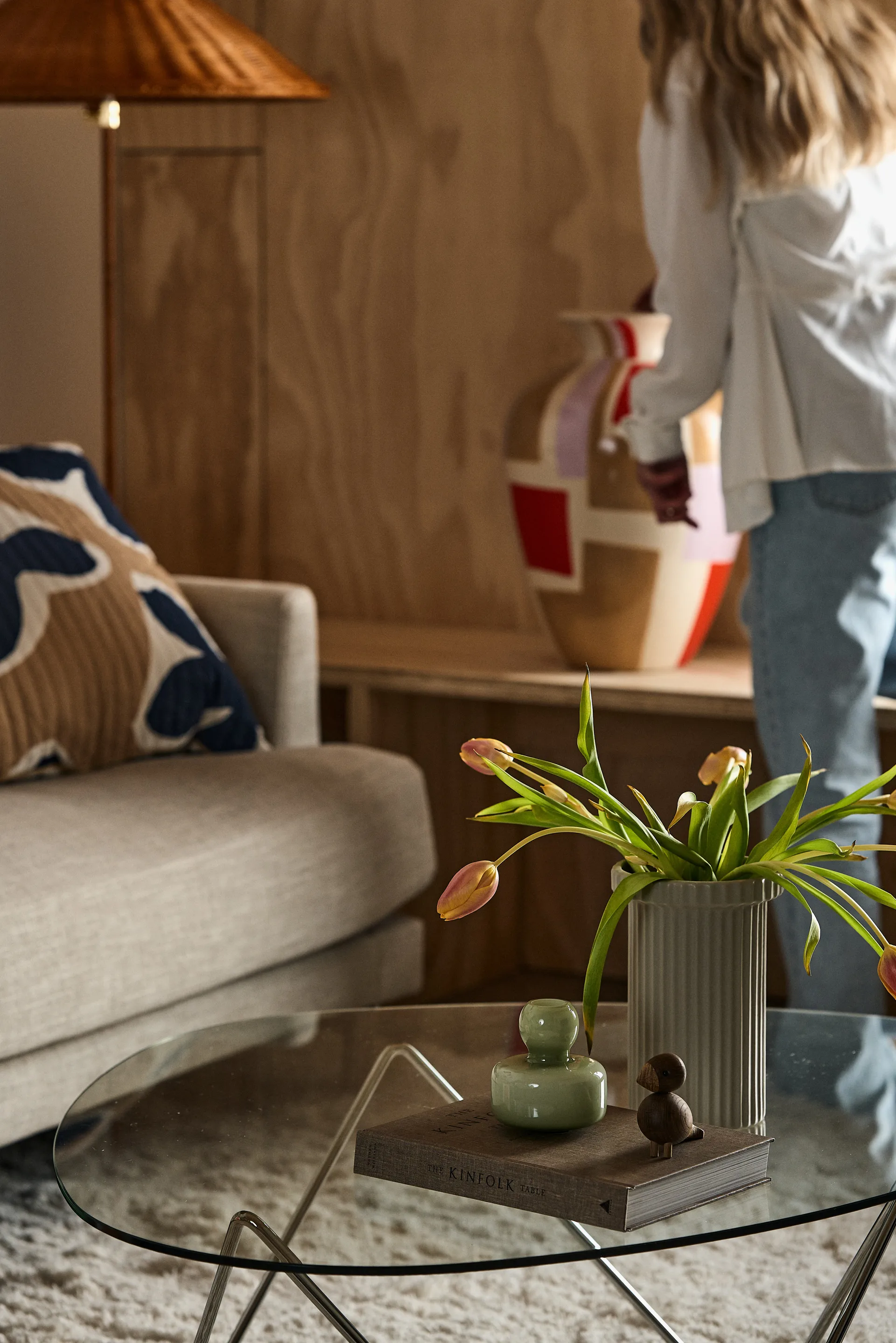 Stolik kawowy Pedrera, Chrom GUBI