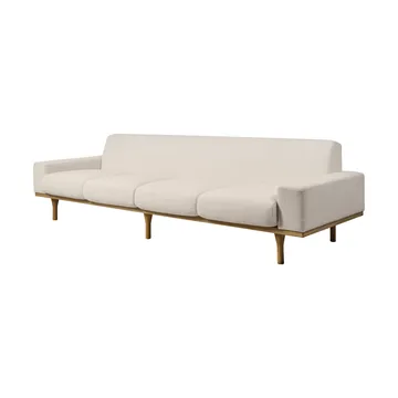SW50 sofa - Harp 24 Ivory-olejowany dąb, 4-osobowa - GUBI