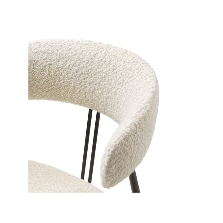 Violin dining chair, Karakorum 001 ivory-black matowy GUBI