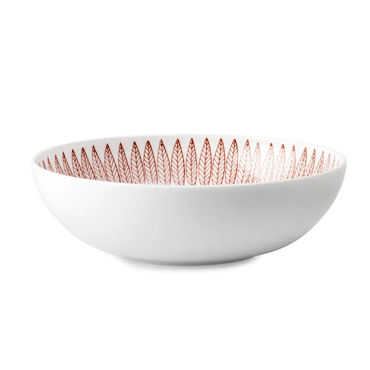 Miska Röd Salix - Ø 17 cm - Gustafsbergs Porslinsfabrik