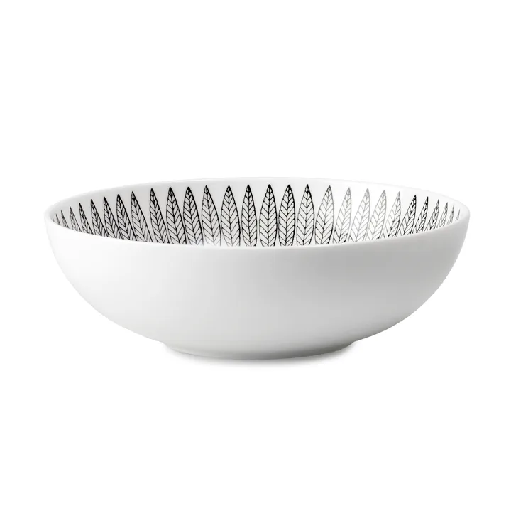 Svart Salix misa 17 cm - czarny - Gustafsbergs Porslinsfabrik