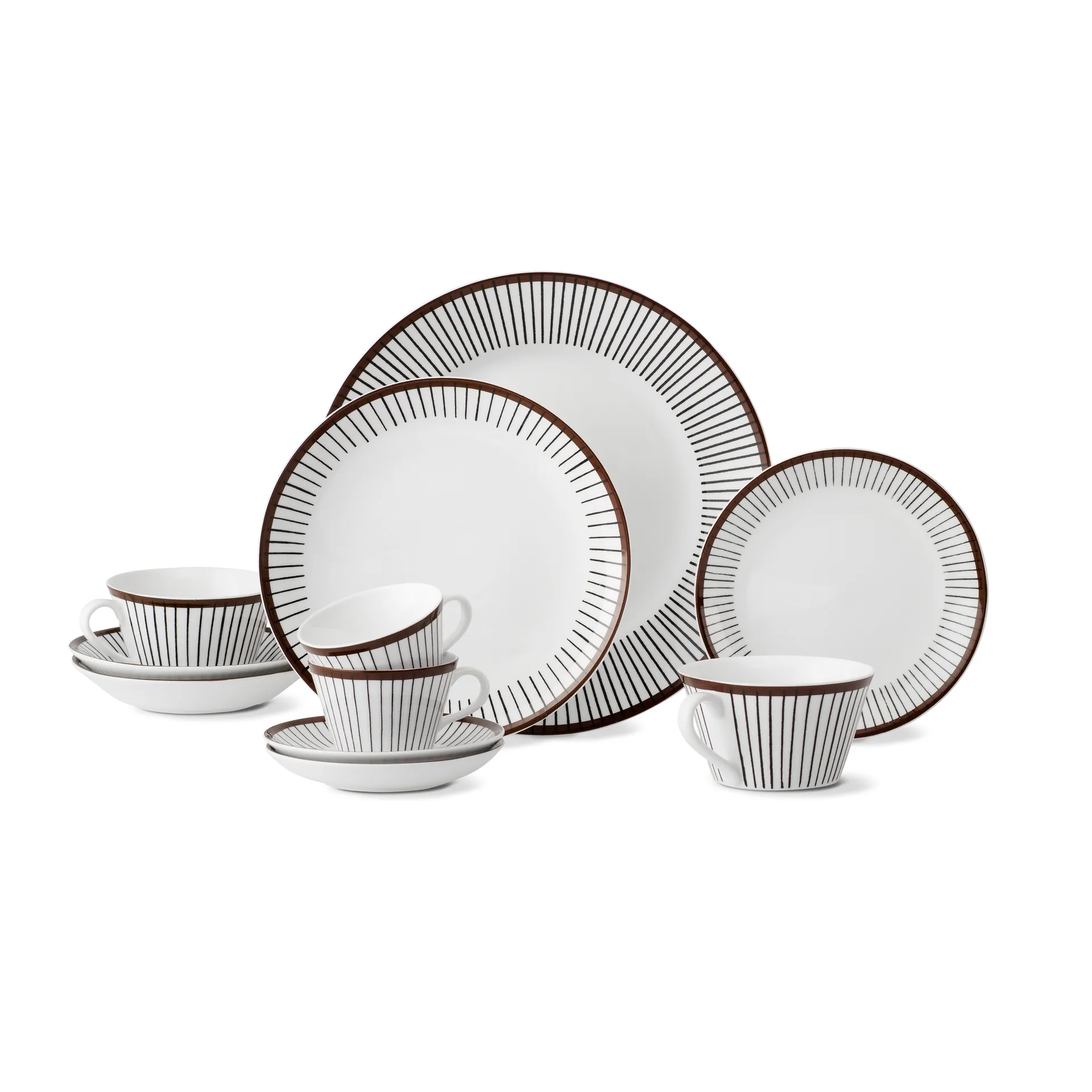 Filiżanka do kawy Ribb, spodek do filiżanki do kawy Gustavsbergs Porslinsfabrik