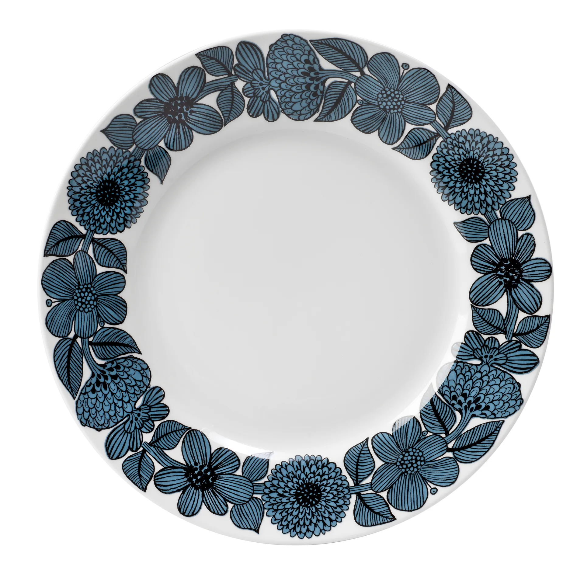Płyta Blue Aster, Ø 28 cm Gustavsbergs Porslinsfabrik