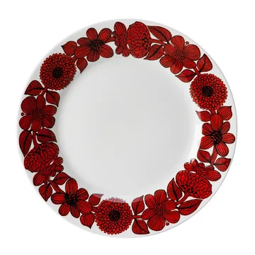 Talerz Röd Aster - Ø 28 cm - Gustavsbergs Porslinsfabrik