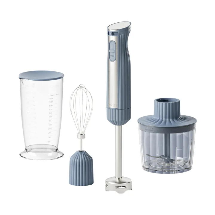Blender ręczny Sous Chef - Navy blue, 4 części - Guzzini