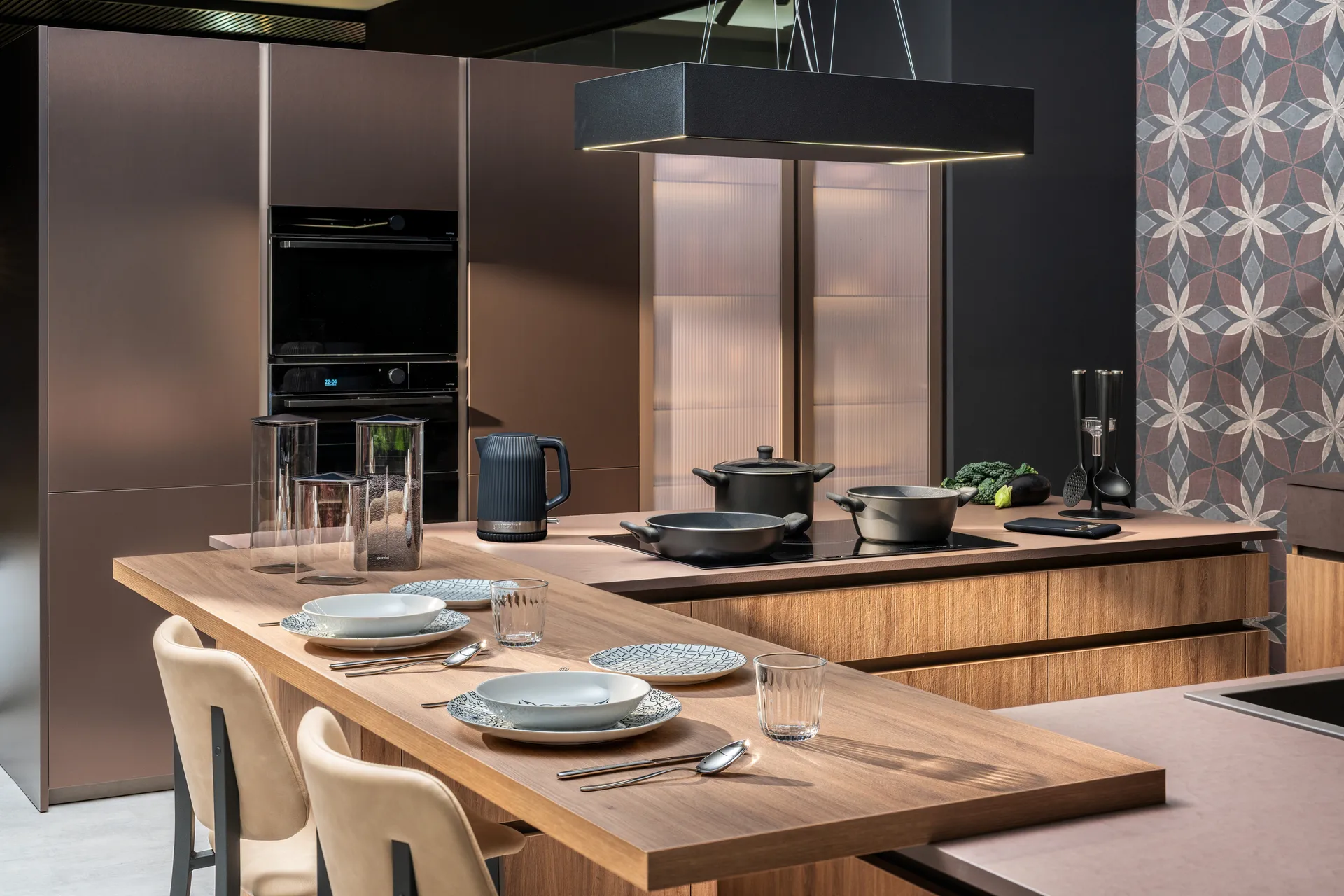 Czajnik elektryczny Sous Chef, Navy blue Guzzini