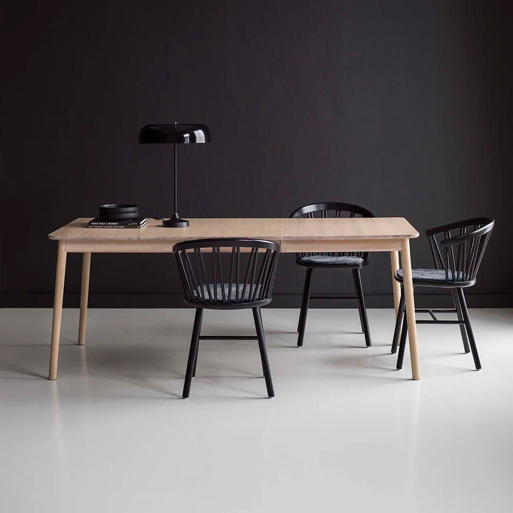 Fotel ZigZag, svart ask Hans K