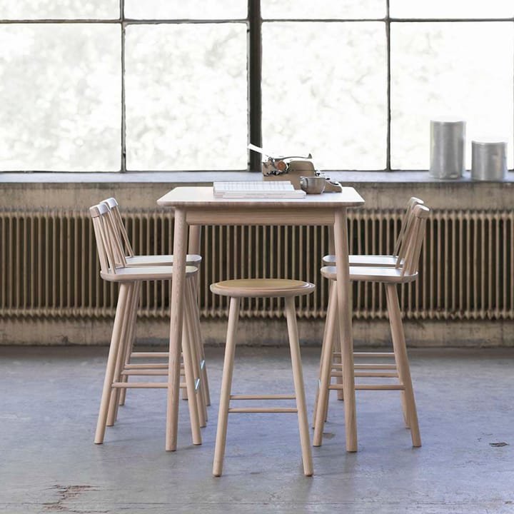 Krzesło barowe ZigZag 63 cm, biały Hans K