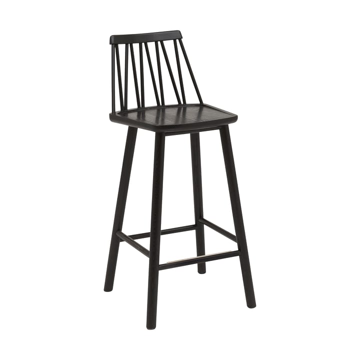 Krzesło barowe ZigZag 63 cm - Czarna bejca - Hans K