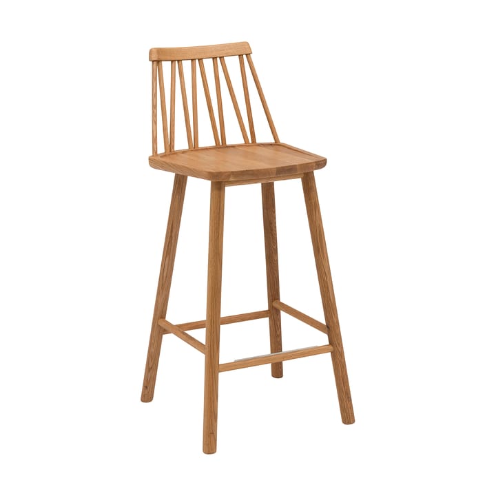 Krzesło barowe ZigZag 63 cm - Dąb olejowany - Hans K