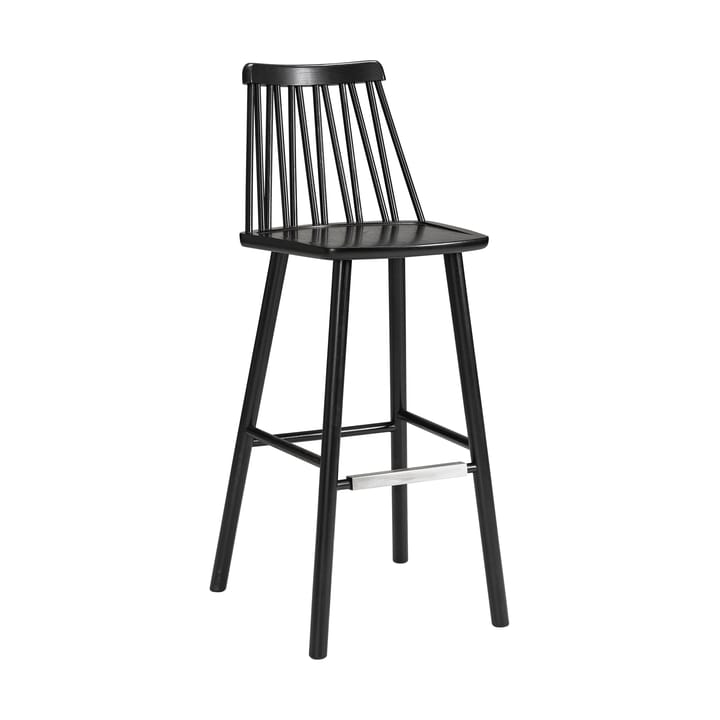 Krzesło barowe ZigZag 78 cm - Czarna bejca - Hans K