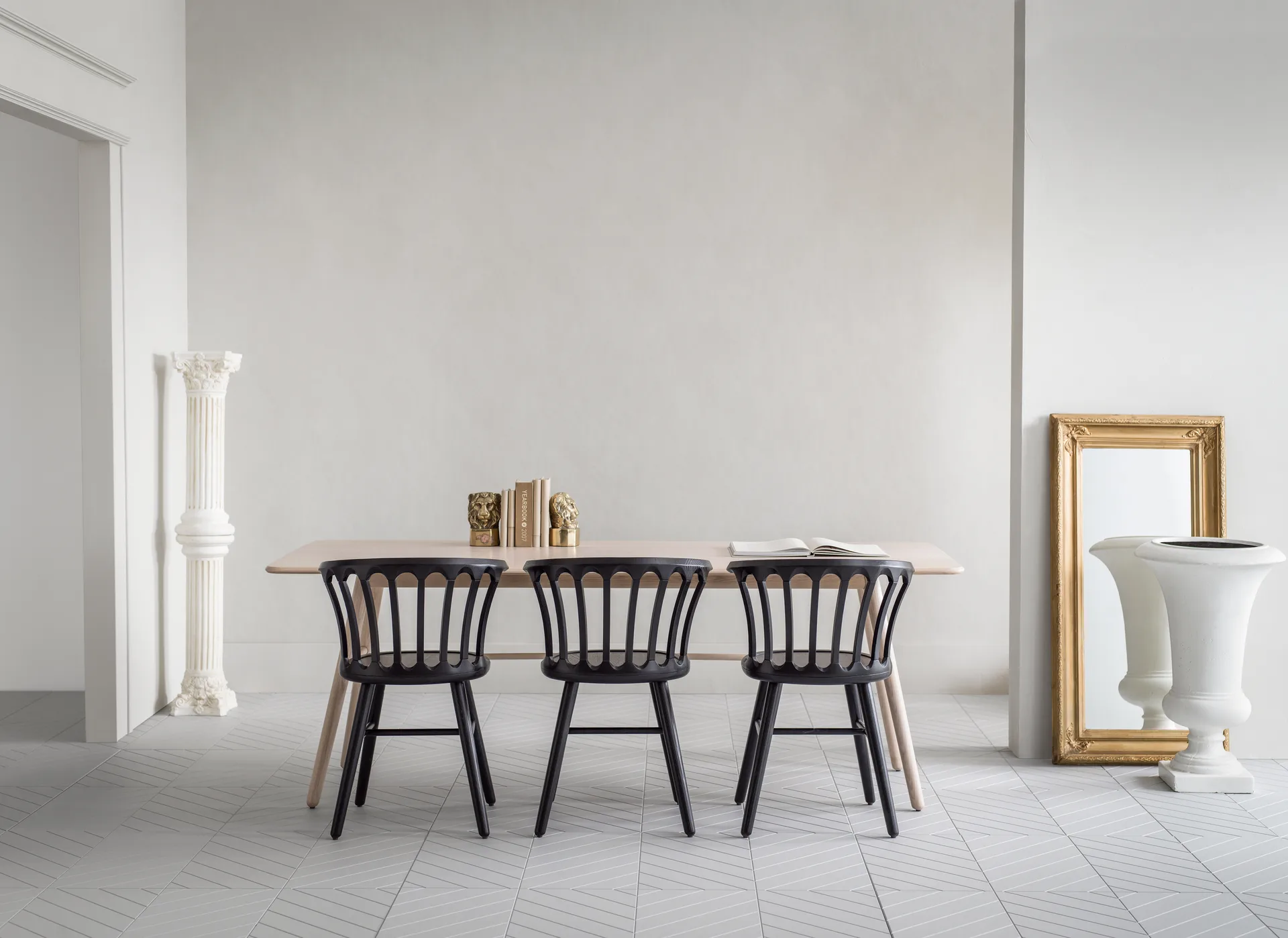 Krzesło San Marco, Bejca - czarny jesion Hans K