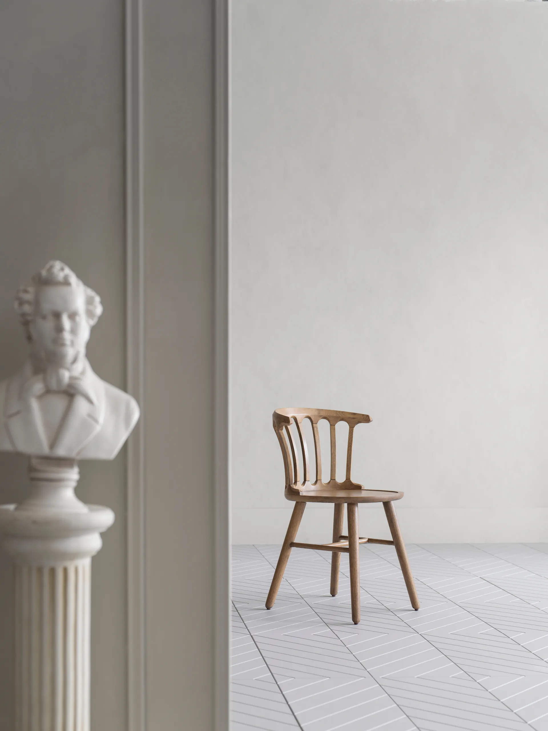 Krzesło San Marco, Dąb olejowany Hans K