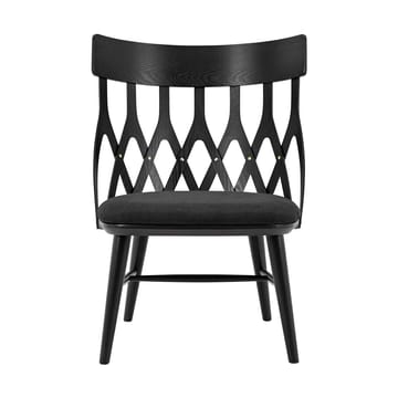 Y5 krzesło lounge - Bejca carna - czarne siedzisko - Hans K