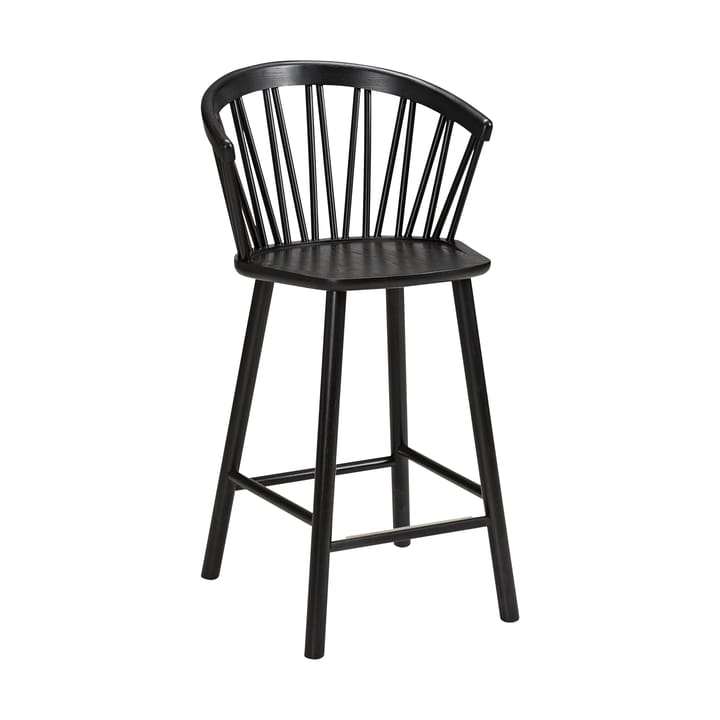 ZigZag krzesło barowe 63 cm - Czarna bejca - Hans K