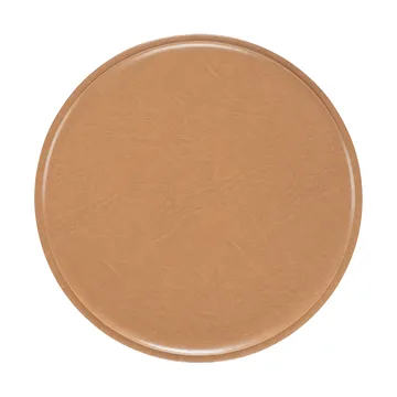 ZigZag poduszka na krzesło/krzesło barowe - Skóra bonded, camel - Hans K