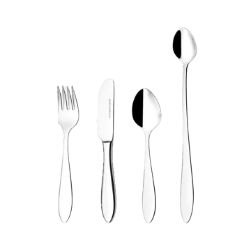 Sztućce dla dzieci Fjord 4 szt. - Stal nierdzewna - Hardanger Bestikk