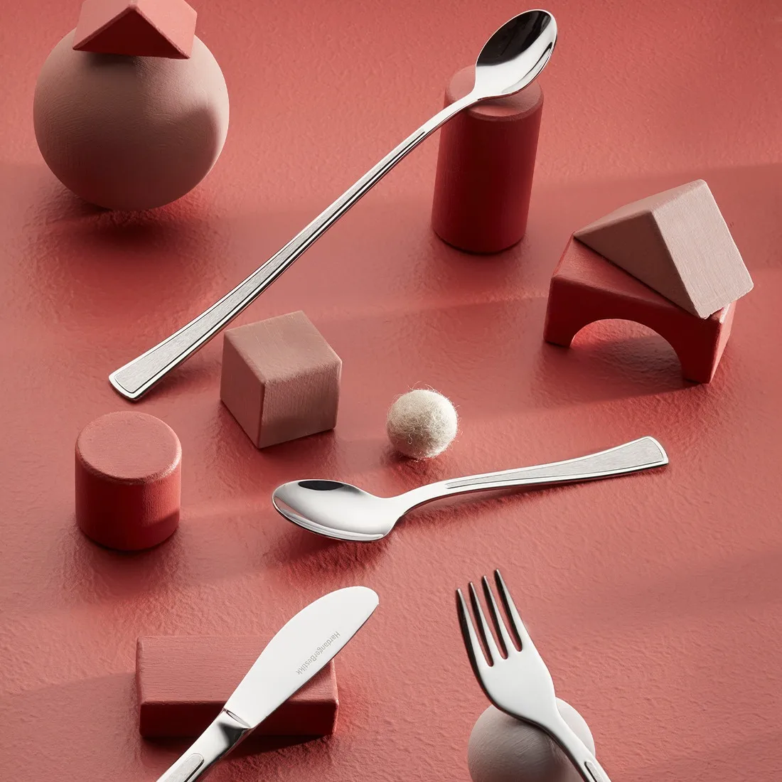 Sztućce dla dzieci Ramona 4 szt., Stal nierdzewna Hardanger Bestikk