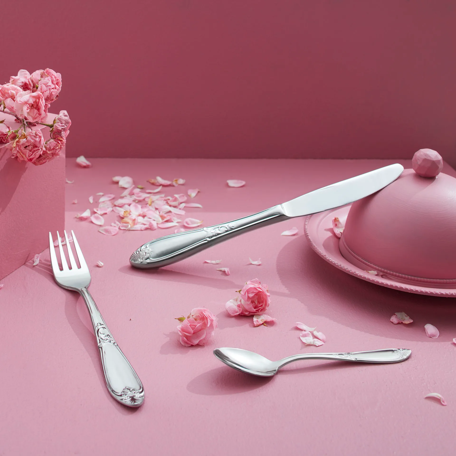 Sztućce Nina 24 szt., Stal nierdzewna Hardanger Bestikk