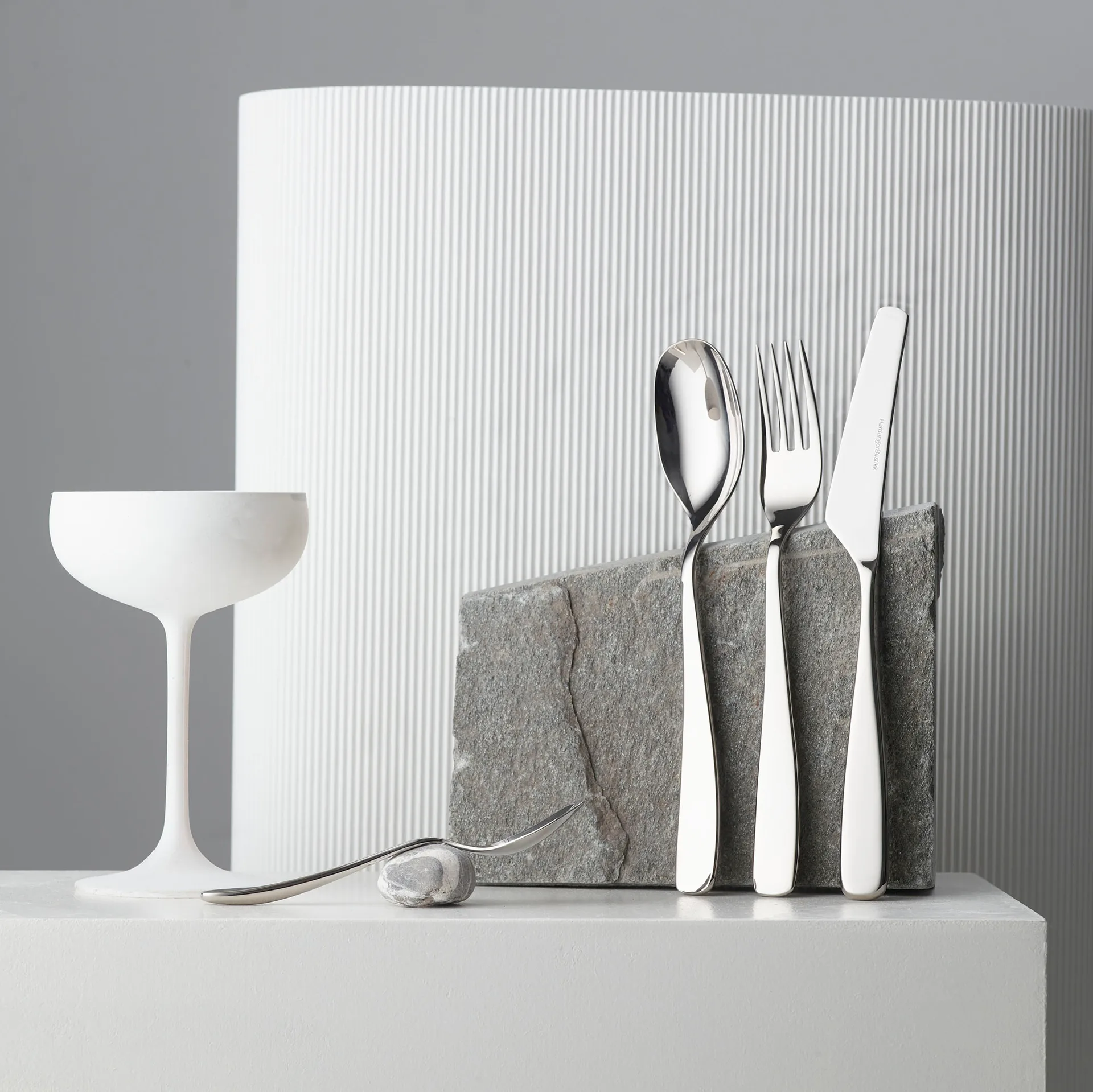 Sztućce Tuva 24 szt., stal nierdzewna Hardanger Bestikk