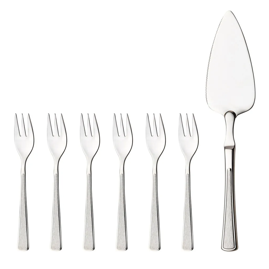 Zestaw do ciast Ramona 7 elementów, stal nierdzewna Hardanger Bestikk