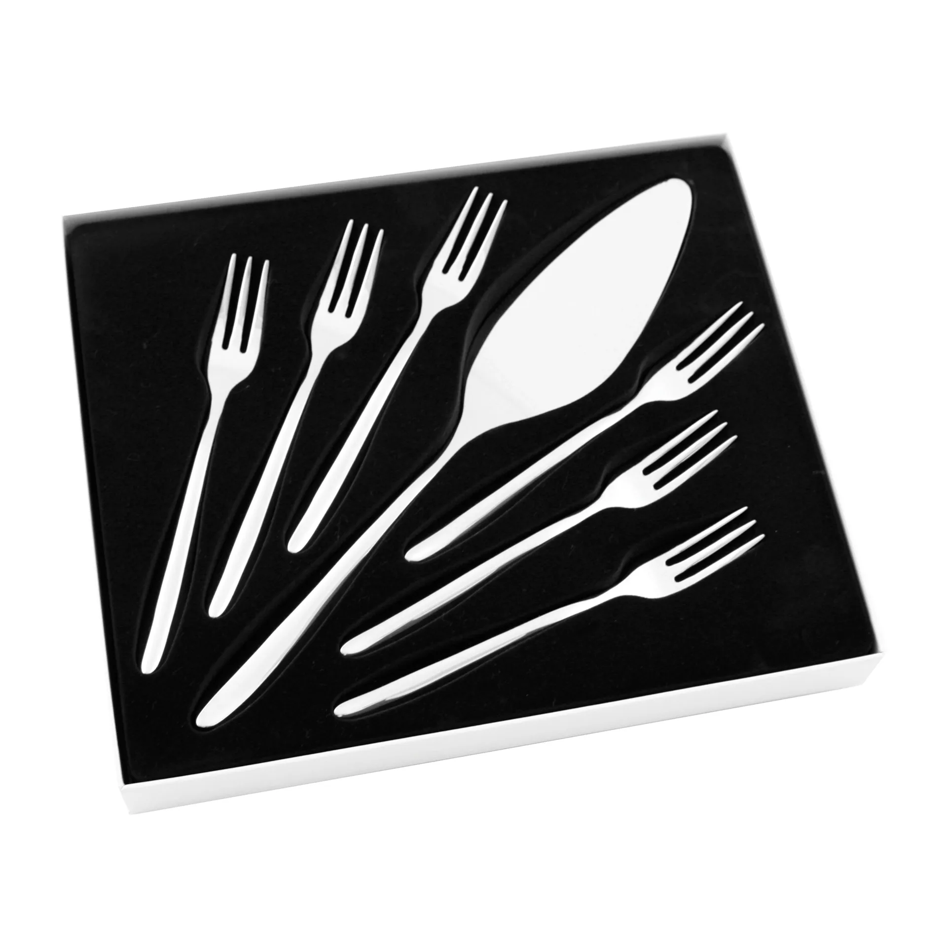 Zestaw do ciasta Lykke 7 części, stal nierdzewna Hardanger Bestikk