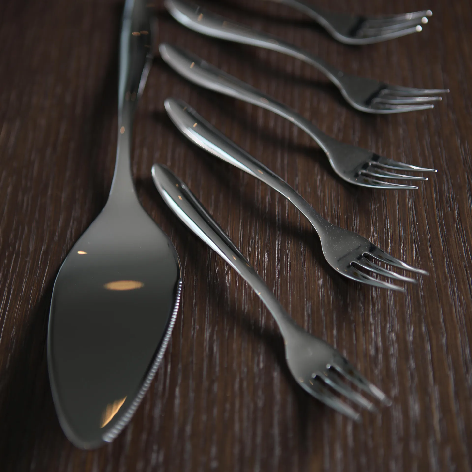 Zestaw do ciasta Lykke 7 części, stal nierdzewna Hardanger Bestikk