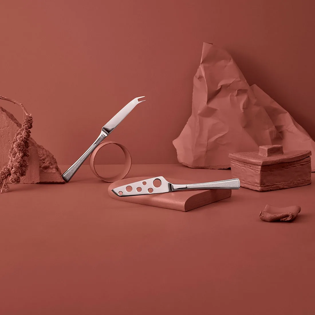 Zestaw do serów Ramona 2 szt., Stal nierdzewna Hardanger Bestikk