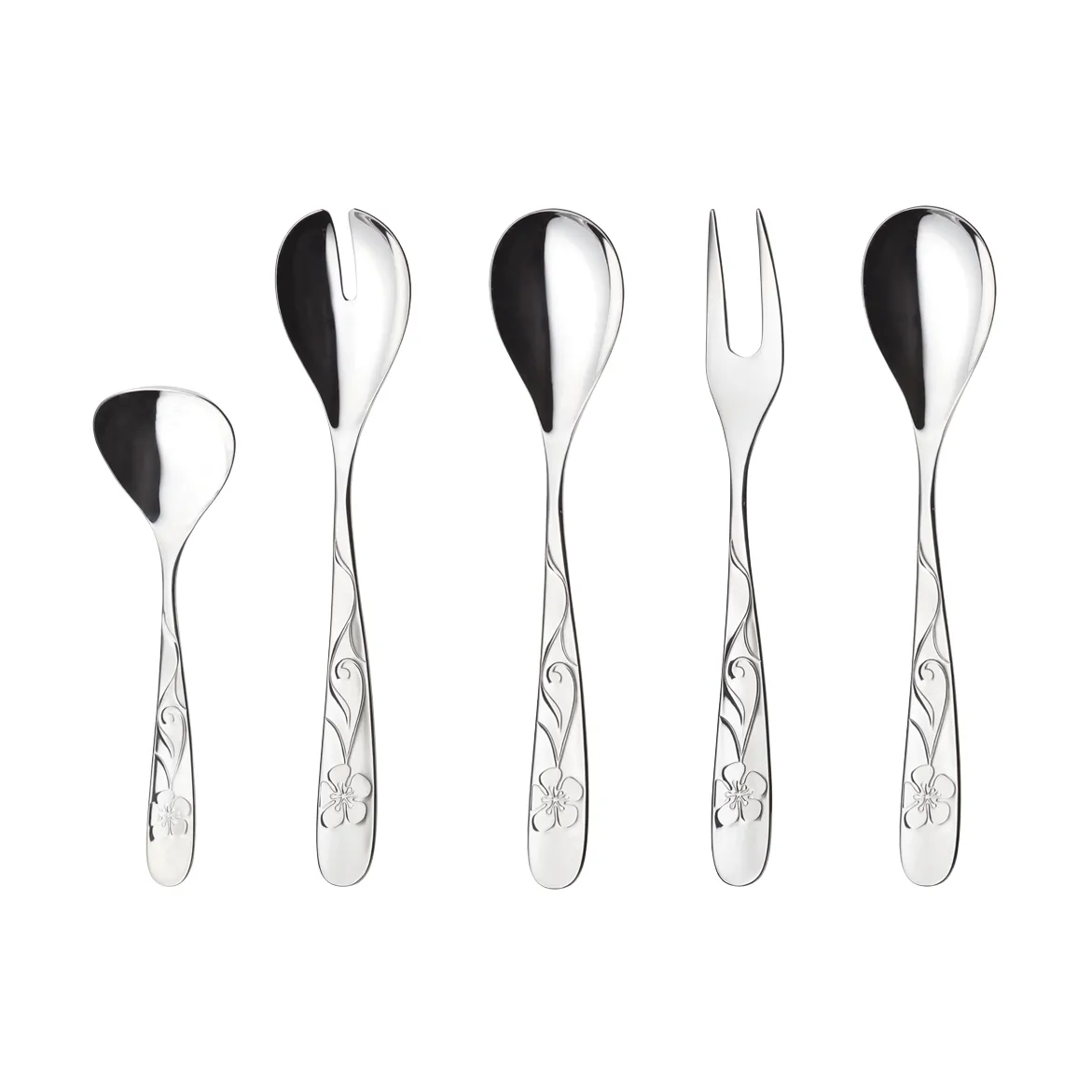 Zestaw do serwowania Sanna, 5 części Hardanger Bestikk