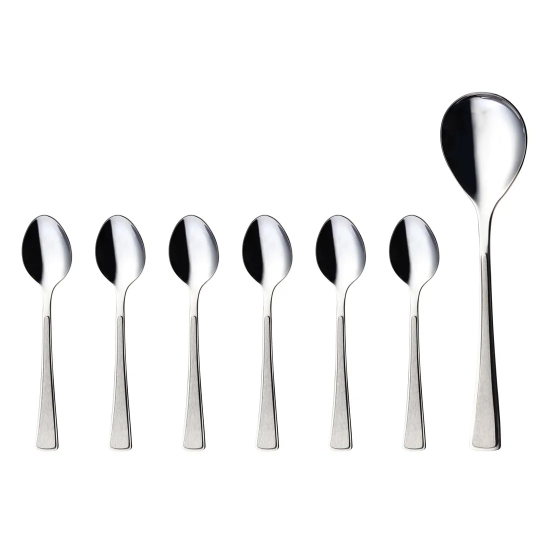 Zestaw łyżeczek deserowych Ramona 7 szt., stal nierdzewna Hardanger Bestikk