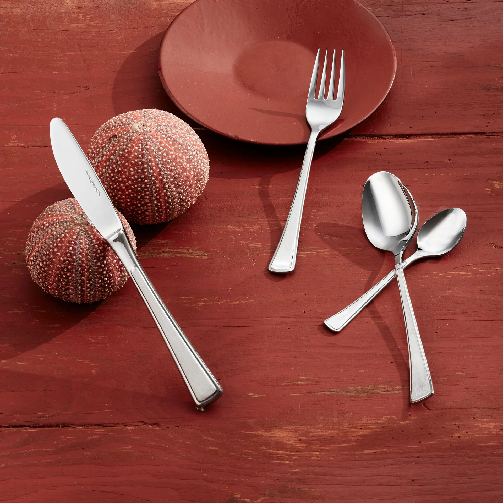 Zestaw łyżeczek deserowych Ramona 7 szt., stal nierdzewna Hardanger Bestikk