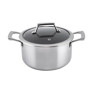 Garnek Hâws Santo Hybrid Coating z pokrywką 3,4 L - Stal nierdzewna - Hâws