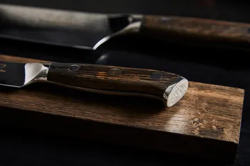Nóż szefa kuchni Damascus By Hâws 32 cm - Wenge - Hâws