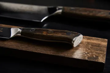 Nóż szefa kuchni Damascus By Hâws 32 cm - Wenge - Hâws