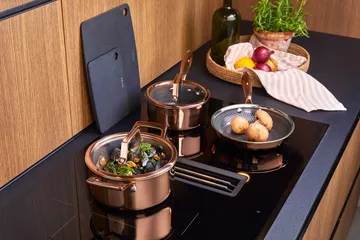 Patelnia z powłoką hybrydową Hâws Santo, różowe złoto - Ø20 cm - Hâws