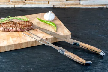 Zestaw do trybowania Laguiole By Hâws, 2-częściowy - Oliwkowy - Hâws