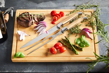 Zestaw do trybowania z deską Laguiole By Hâws, 3-częściowy - Oliwkowy - Hâws