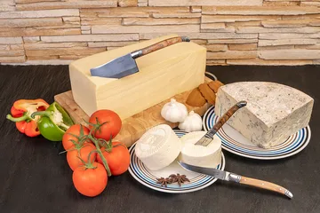 Zestaw noży do sera Laguiole By Hâws, 3-częściowy - Oliwkowy - Hâws