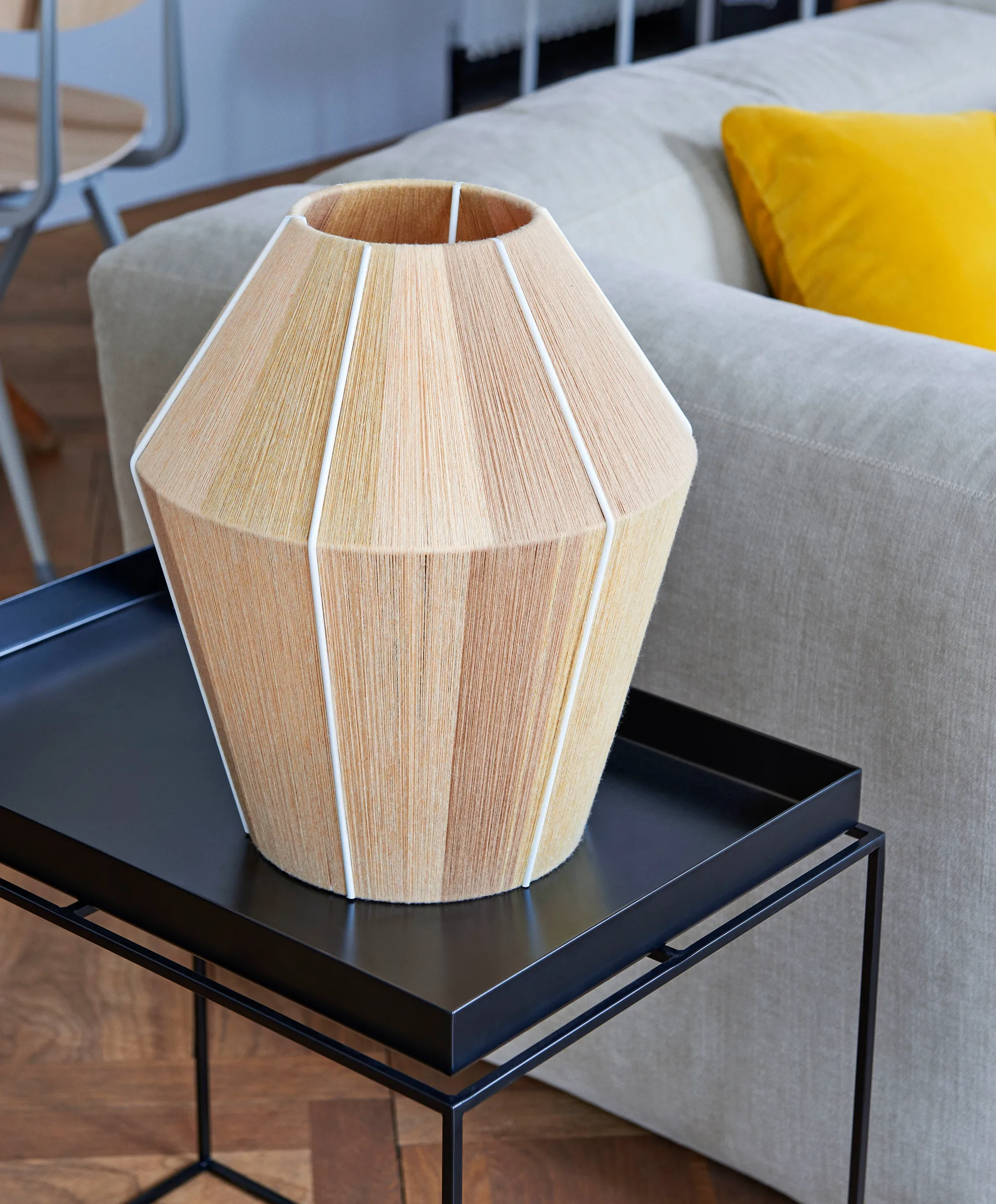 Abażur Bonbon Shade Ø32 cm, Żółty melanż HAY