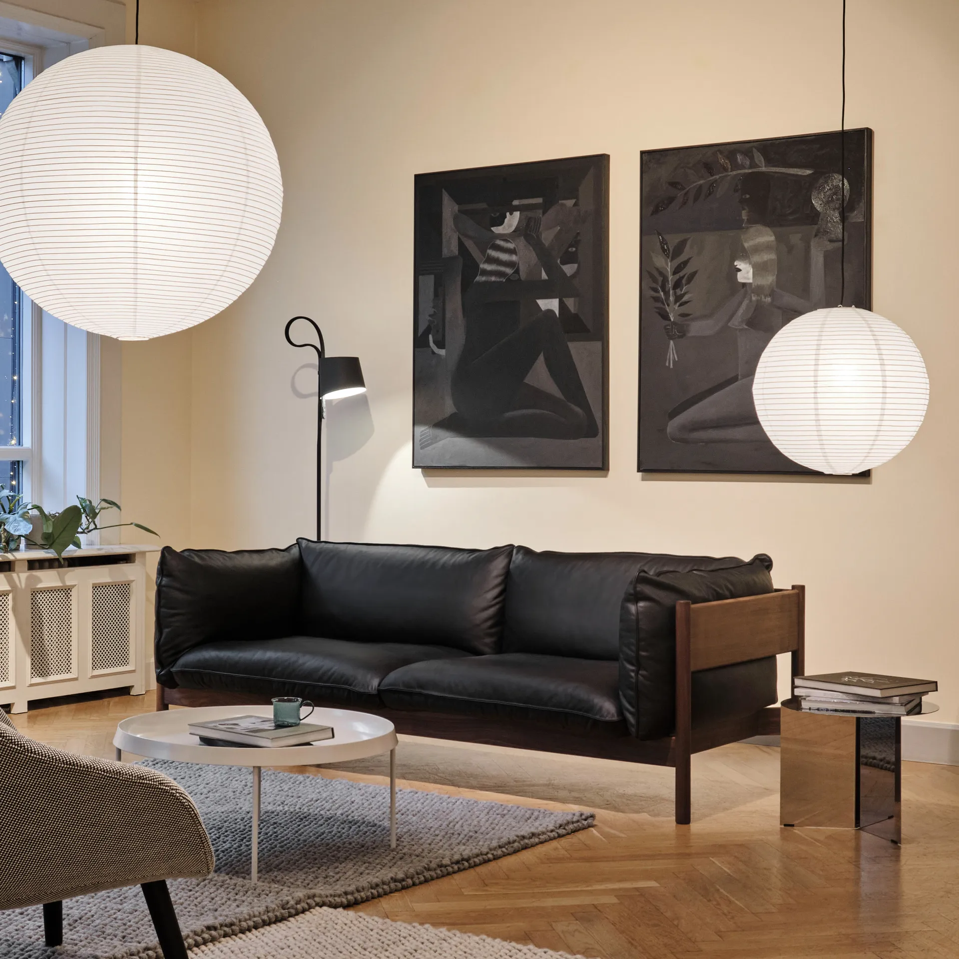 Abażur Paper Ø50 cm, Biały HAY